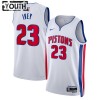 Maillot Basket Enfant Detroit Pistons Jaden Ivey 23 2022-23 Nike Association Edition Blanc Swingman